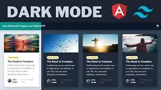 How to create a Dark Mode with Angular and TailwindCSS