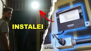 REFLETOR de LED, método simples para INSTALAR!