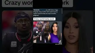 Stefan Diggs Digs into Cardi B while 8 months Pregnant