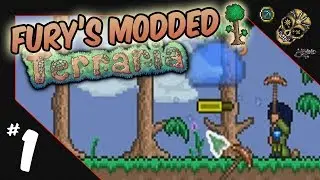 Furys Modded Terraria | Episode 1: Colossal Slime!?