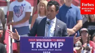 BREAKING NEWS: Vivek Ramaswamy Claims Biden Wont Be 2024 Democratic Candidate At Trump Rally