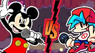 Fnf vs mickey mouse , friday night funkin