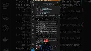 node_modules and Docker ERROR 