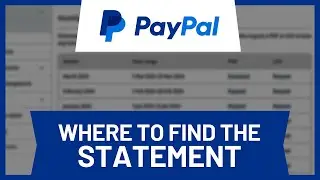 How to Get PayPal Statement • Tutorial