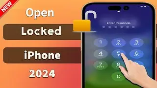 How To Open Locked iPhone without Password (2024) || Open Locked iPhone without Computer or Password