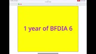 1 year of BFDIA 6