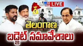 Telangana Assembly LIVE | Telangana Budget 2024 | CM Revanth Reddy | KCR - TV9