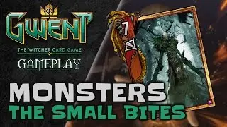 GWENT: Beginner Monster Deck Gameplay with Commentary 👾