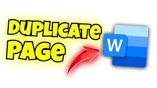 how to duplicate a page in word