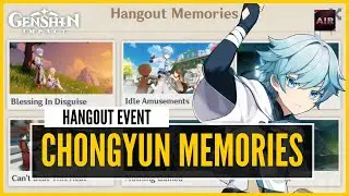 Genshin Impact - Chongyun Hangout Event | All Memories | All Cutscenes (Japanese Voice/English Sub)