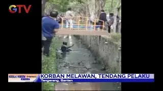 Aksi Korban Penjambret Tendang Pelaku Hingga Tercebur Selokan - BIP 21/12