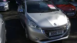 2015 Peugeot 208 1.2 VTi PureTech 82 Style BD15 TYZ at St Peters Peugeot Worcester
