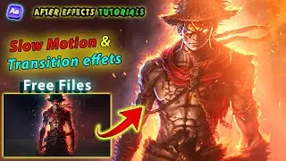Master Smooth Side Transitions Motion Tail & Super Slow Motion Guide After Effects Tutorial