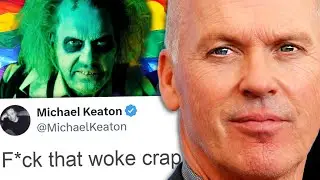 Michael Keaton REJECTS Woke Insanity in Beetlejuice Sequel - TRASHES Woke Hollywood!