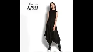 Асимметрия в тренде! Как сшито платье Salvatore Ferragamo