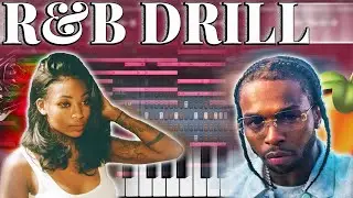 HOW TO MAKE R&B DRILL FOR POP SMOKE AND SUMMER WALKER | FL STUDIO TUTORIAL 2021