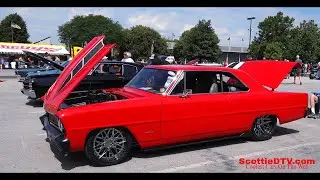 Customized 1966 Nova Street Machine At Goodguys Rod And Custom Show In Columbus By The Custom Shop