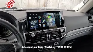 Магнитола Zhihang Mitsubishi pajero 4 IPS/DSP/CARPLAY/4G 12.3"(8 ядер 8/128) android 12