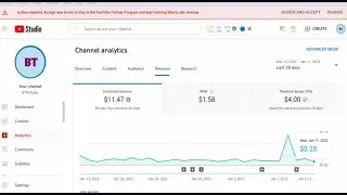 Action required:Accept NewTerm to stay in the youtube Partner Program, Start earning Shorts revenue