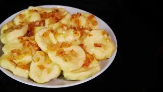 КАРТОФЕЛЬНЫЕ ГАЛУШКИ с жареным луком | Easy Potato Dinner