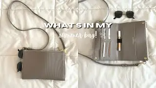 WHAT'S IN MY SUMMER BAG🍉 Dagne Dover's Essentials Clutch Wallet | laur♡ |
