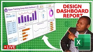 How to Design Dashboard Reports in Microsoft Excel using Pivot Tables & Pivot Charts