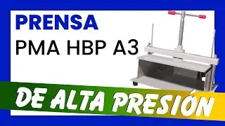 👍 Prensa manual PROFESIONAL para encuadernación PMA HBP A3