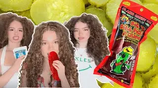Trying ROTTEN Pickle Mystery Box (TikTok Viral Chamoy Pickle Challenge)