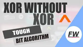 How to find XOR of two numbers without using XOR Operator - Bit Manipulation Interview