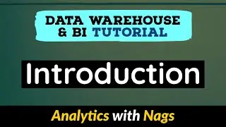 Introduction | Data Warehouse Tutorial For Beginners | Data Warehouse Concepts (1/30)