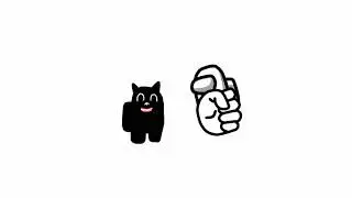 Cartoon Cat and others in Among Us | Among Us kills ( Trevor Henderson edition)