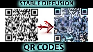 Hübsche QR Codes mit Stable Diffusion | KI Bilderstellung