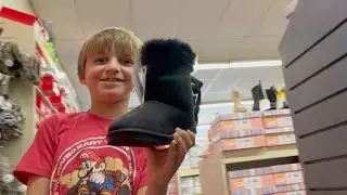 We Took Clark Shoe Shopping