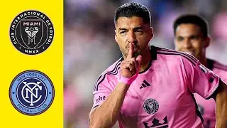 SUAREZ GOAL - Inter Miami x New York City 1-1 HIGHLIGHTS