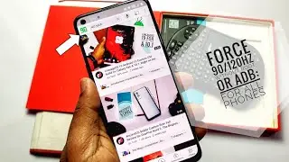 Enable Force 90/120 hz Refresh rate No root: Works for all OnePlus,OPPO, Xiaomi,Realme Phones!