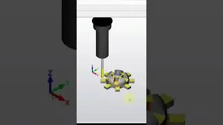 SolidCAM 2022 - CNC Milling Proccess #shortvideo #shorts #short #solidcam #solidworks #3d #design