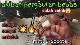 Elektrik Scooter tidak bisa dicharger ‼️ ini penyebabnya‼️@hdrepiew