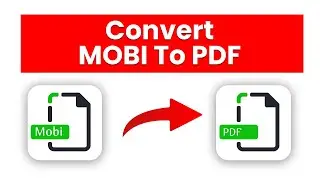 How to Convert MOBI to PDF