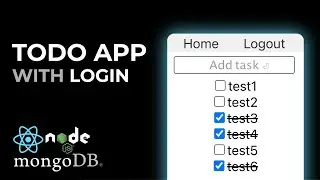 TODO app with authentication using mern (mongodb, express.js, react.js, node.js)
