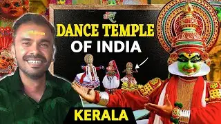 I spent ONE SLEEPLESS  NIGHT 🪔in most unique Dance Temple of India 🚩  | Kathakali | Kerala temples