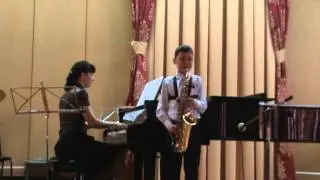 9 Юдин Кирилл. Саксофон. Препод. Осипов А.А., конц. Говорун О.А.