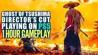 Ghost of Tsushima Director's Cut 1 Hour Gameplay PS5