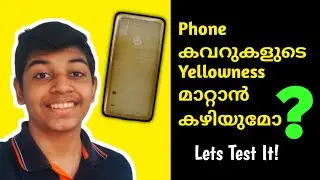 How To Remove The Yellowness of Phone Cases? | Experiment | Lightbulb Creations