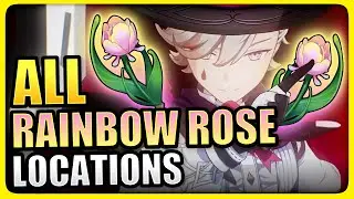 ALL Rainbow Flowers Locations FAST & EFFICIENT Farming Route Genshin Impact Lyney Material