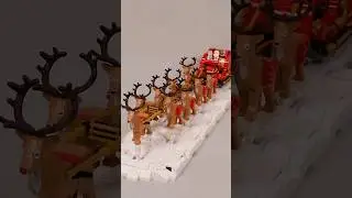 Getting my LEGO Reindeer Ready for the Big Day! 🦌🦌🎅