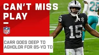 Derek Carr Finds Nelson Agholor for Unbelievable 85-Yd TD!