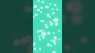 Bokeh Green Turquoise Particles Background Animated Video Loop | Copyright-Free | Full HD