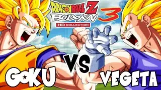 Dragon Ball Z Budokai 3 : Goku VS Vegeta - IMPRESIONANTE BATALLA ! Feliz Año 2015 A Todos Sexys !