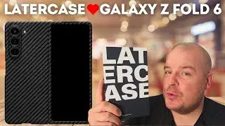 Galaxy Z Fold 6 Latercase Aramid Fiber Review: Unbox Therapy Case