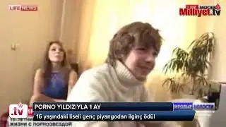 Piyangodan “Porno Yıldızı ile 1 Ay Geçirme” Ödülü Kazanan Çocuk